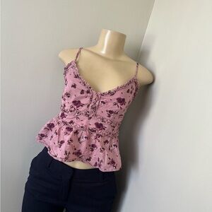 Floral strappy dressy top s